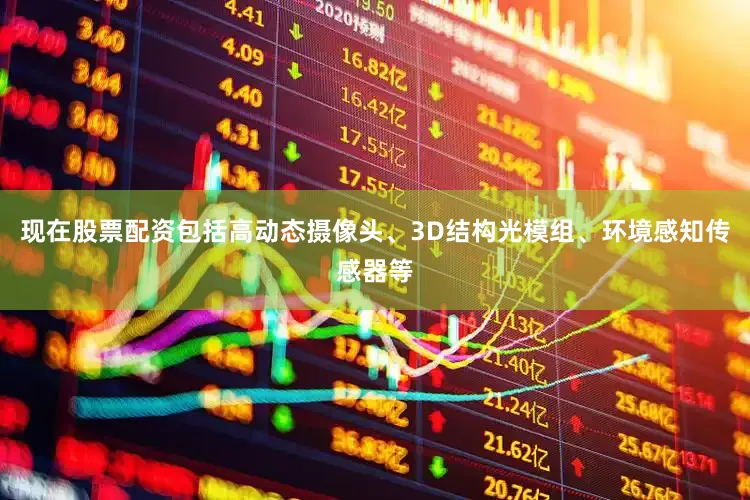 现在股票配资包括高动态摄像头、3D结构光模组、环境感知传感器等